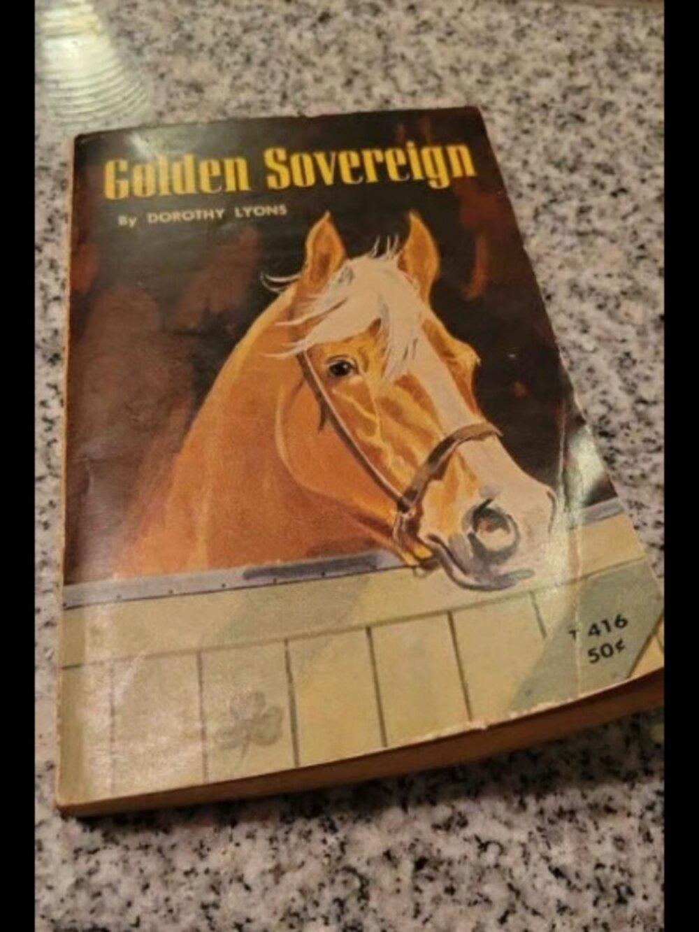 Golden Sovereighn by Dorothy Lyons paperback book
